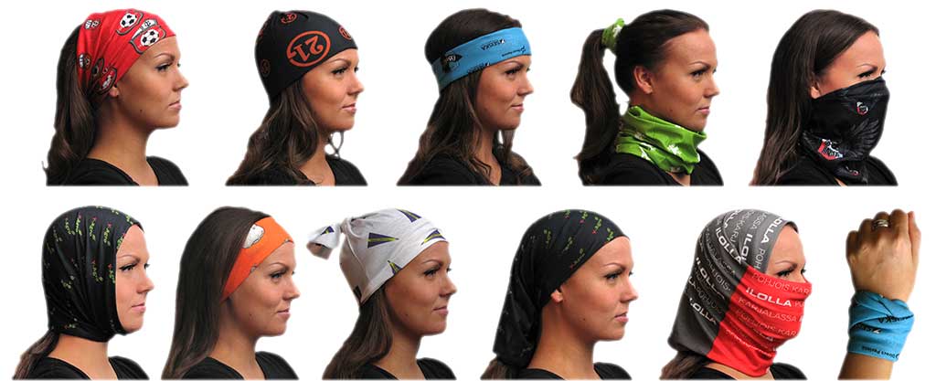 Putkihuivien k&auml;ytt&ouml;